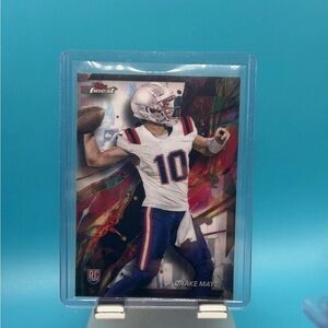 2024 Topps Finest Drake Maye #62 RC Rookie